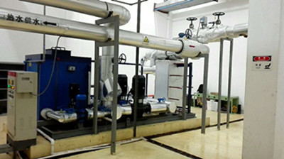 江苏苏州高温板式换热器机组项目